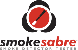 smoke sabre smoke detector tester logo