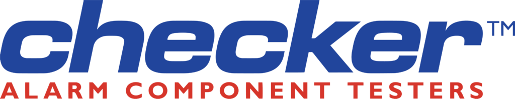 checker alarm component testers logo