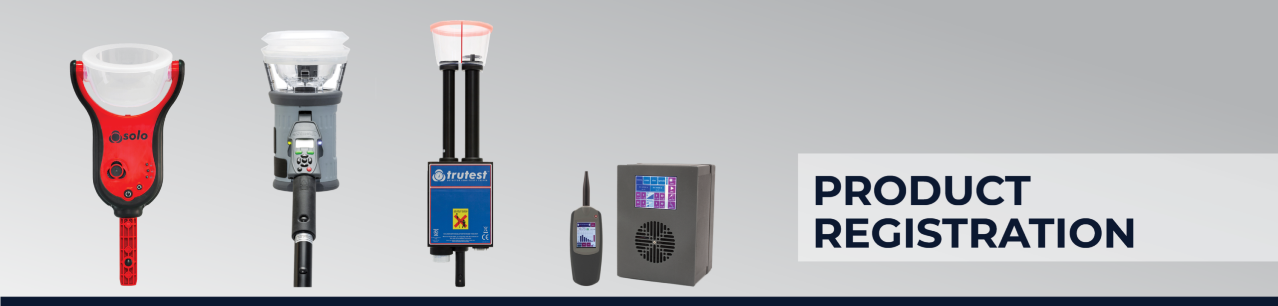 product registration for solo 365, testifire, trutest and bedrock products