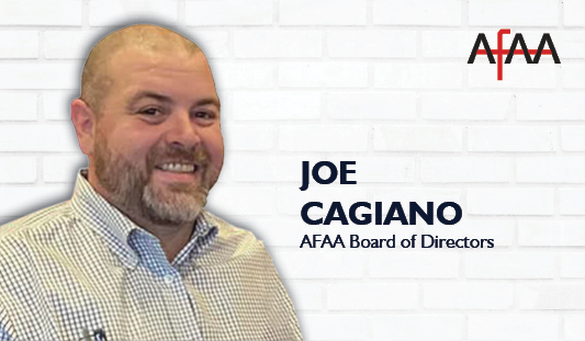 Joe Cagiano Elected to AFAA Board of Directors